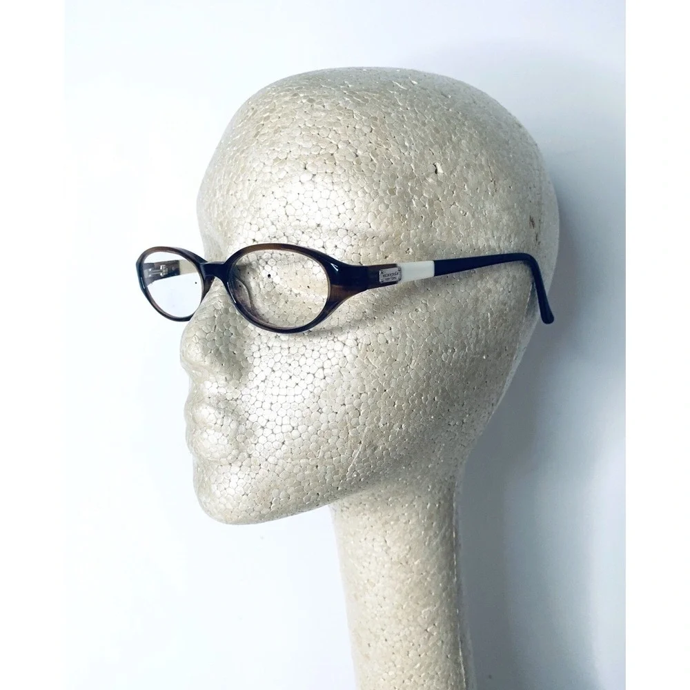 Kate Spade Tortoise Frame W White Black Temples Glasses Kendall 01S9 130 43 16